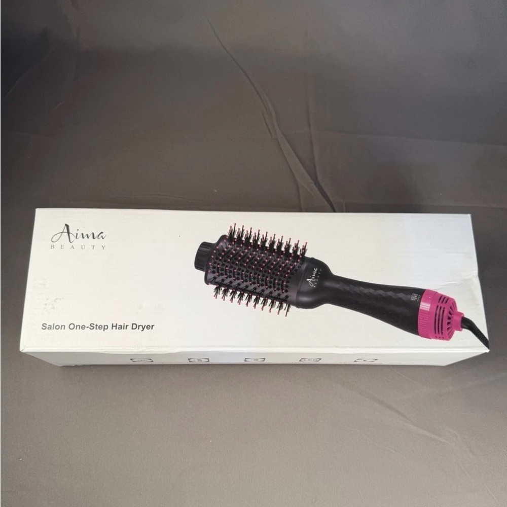 Blue and Black Salon One-Step Hair Dryer